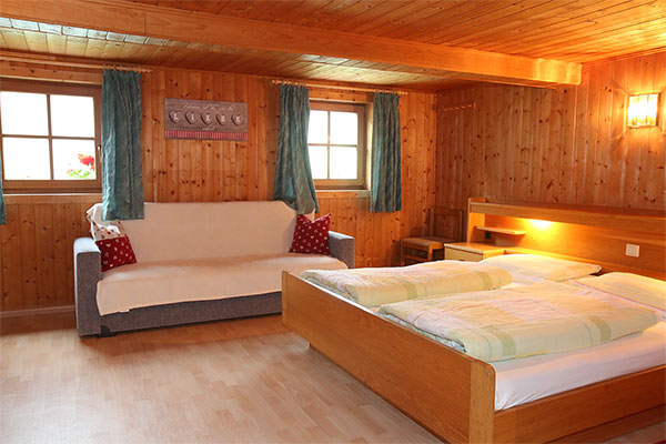 Dreibettzimmer Berglspitz