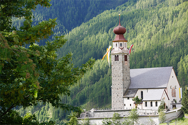 Wallfahrtskirche in Unser Frau im Schnalstal