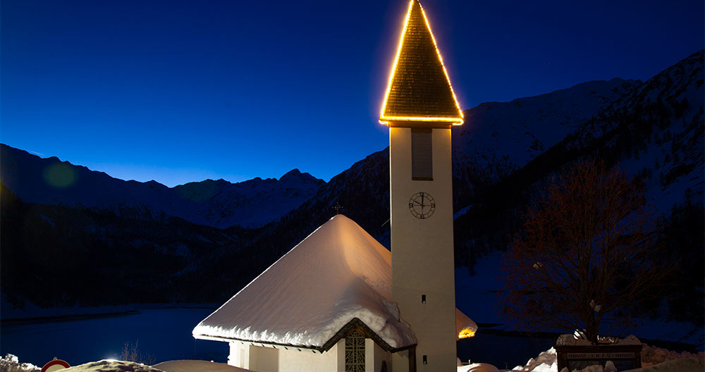 Winter in Vernagt am See