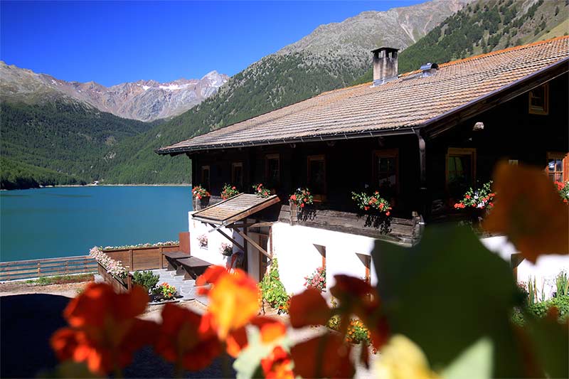 Panoramablick über'n See