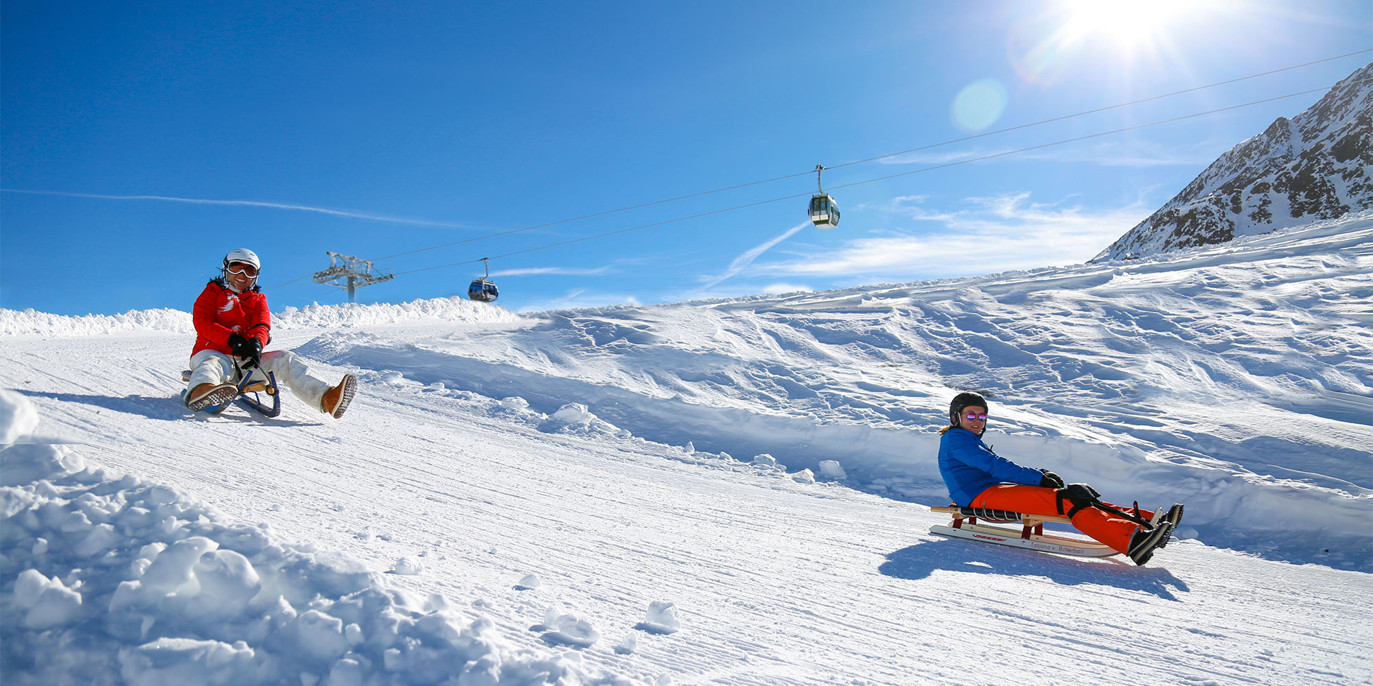 Winter im Schnalstal